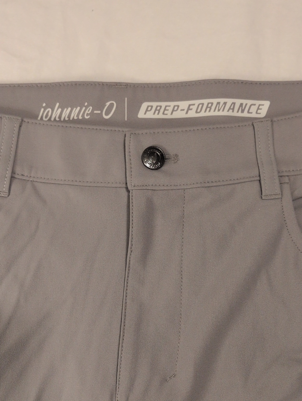 johnnie-O Men’s Prep-Formance Pants in Quarry Size 34x28